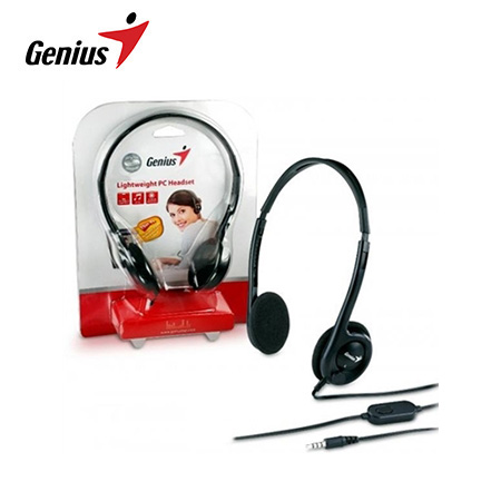 Audifono Genius C/MICROF. HS-M200C P/Notebook Negro (0022436)