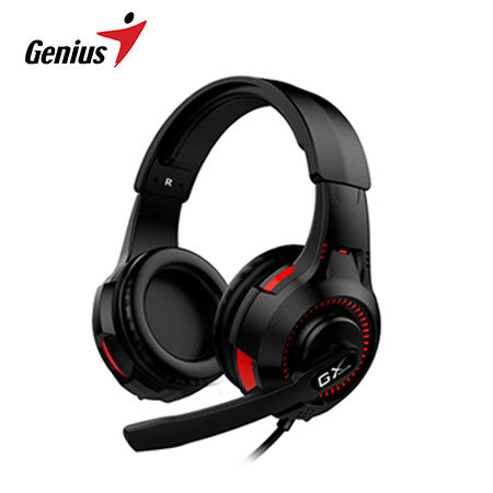 Audifono Genius C/MICROF. HS-G600V Vibration Negro (0026225)