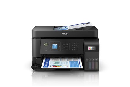 Impresora Epson EcoTank L5590, imprime, escanea, copia, Wi-Fi, USB, Duplex. ADF