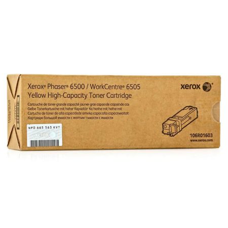 Toner Xerox 106R01603 Yellow 2,500 páginas