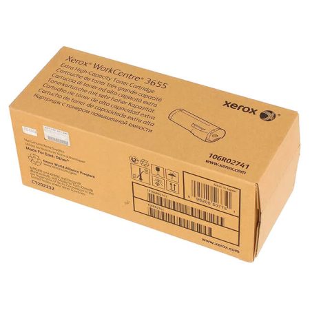 Toner Xerox 106R02741 Negro 25,900 páginas