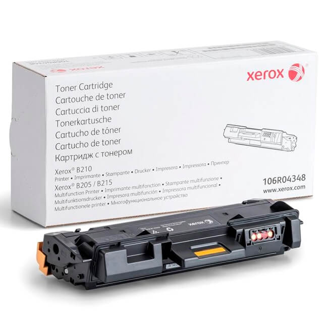 Toner Xerox 106R04348 Negro 3,000 páginas
