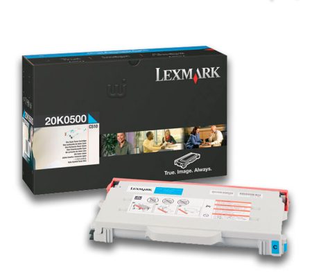 Tóner Lexmark 20K0500 Cyan 3,000pag