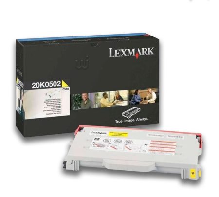 Tóner Lexmark 20K0502 Yellow 3,000pag