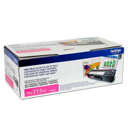 Toner Brother TN-315M Magenta 3,500 paginas