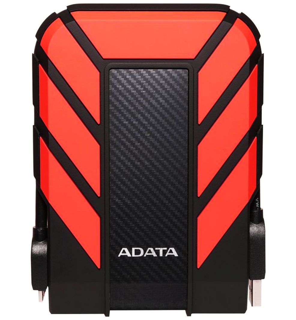 Disco Duro Adata HD710 Pro AHD710P-2TU31-CRD - 2 TB - 2.5" Unidad - Externo - USB 3.1 - Rojo