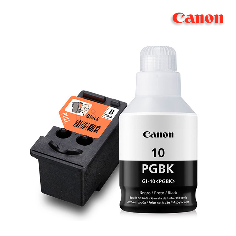 Kit Cabezal Canon Pixma Negro BH-10 + Tinta GI-10BK