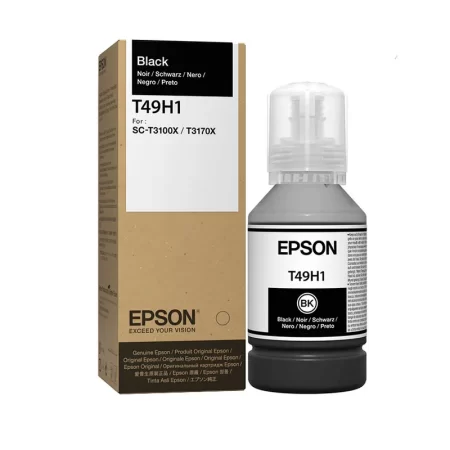 Botella de Tinta Epson T49H100 Negro 140ML