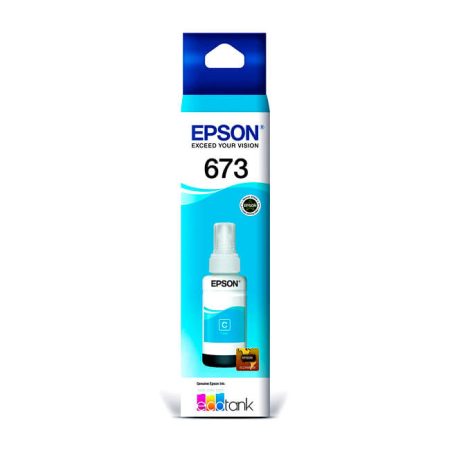 Botella de Tinta Epson T673 (T673220) Cyan 70ml