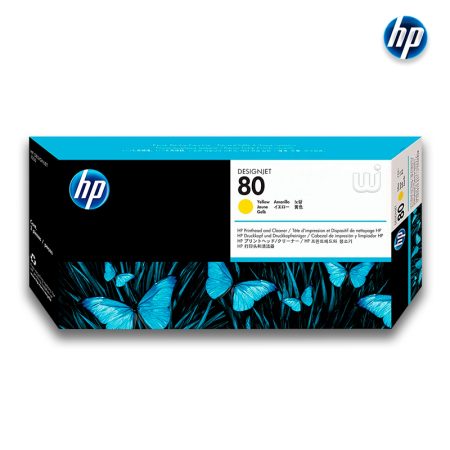 Cabezal HP 80 (C4823A) Yellow 2,500 paginas DesignJet 1050C