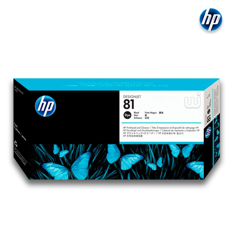 Cabezal HP 81 (C4950A) Negro 5,000 pag DesignJet 5000