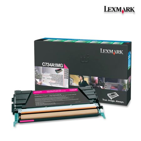 Tóner Lexmark C734A1MG Magenta 6,000pag