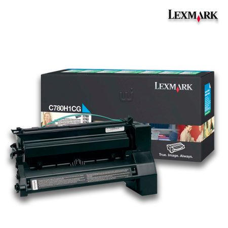 Tóner Lexmark C780H1CG Cyan 10,000pag
