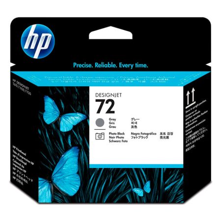 Cabezal HP 72 (C9380A) Gris & Photo Black 230 paginas