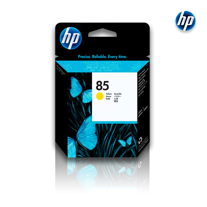 Cabezal HP 85 (C9422A) Yellow 230pag DesignJet 130