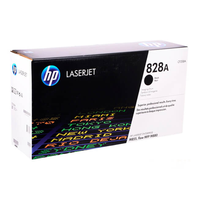 Drum HP CF358A (828A) Negro 30.000 Pag LaserJet M880Z