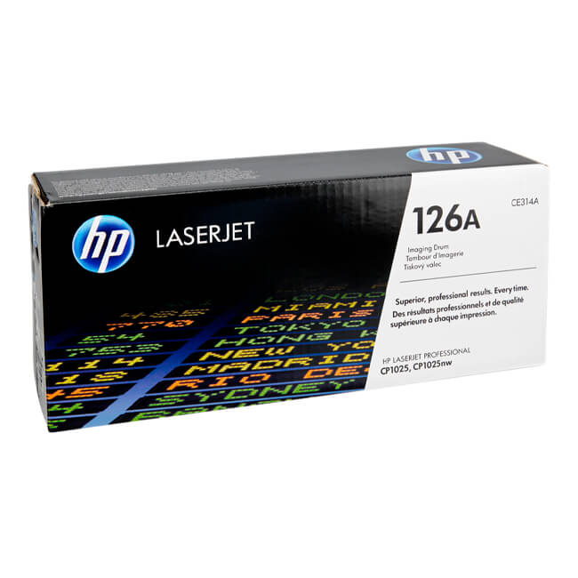 Drum Imaging Hp 126A (CE314A) Negro 14,000 Pag LaserJet Pro CP1025nw