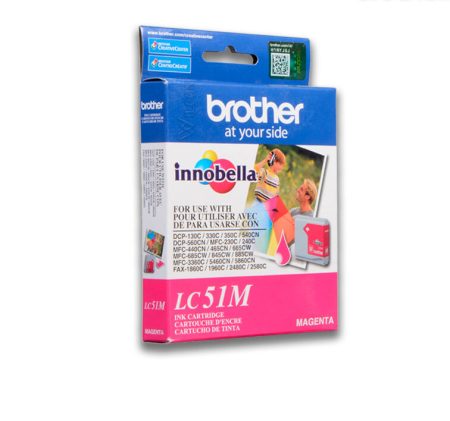 Tinta Brother LC-51M Magenta 400 paginas