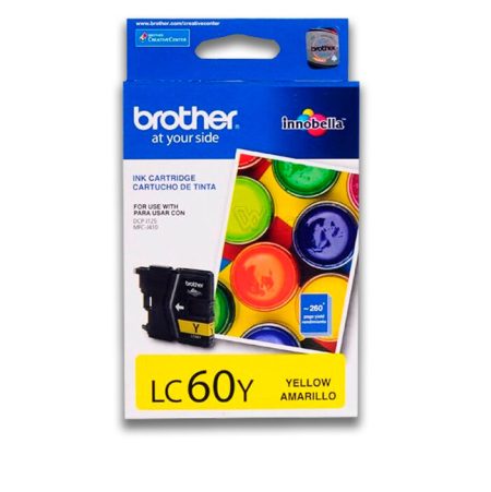 Tinta Brother LC-60Y Yellow 260 paginas