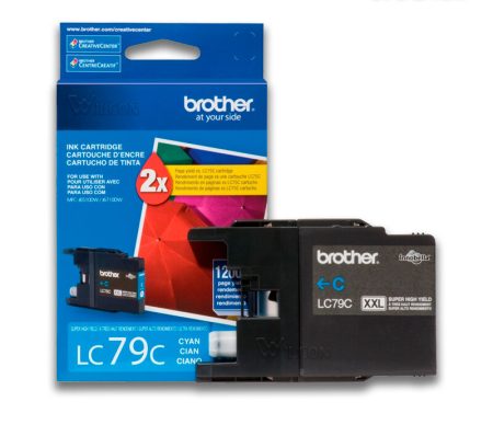 Tinta Brother LC-79C Cyan 1,200 paginas