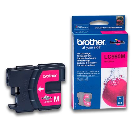 Tinta Brother LC-980M Magenta 260 paginas