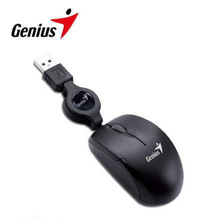 Mouse Genius Micro Traveler V2 USB Black (0022661)