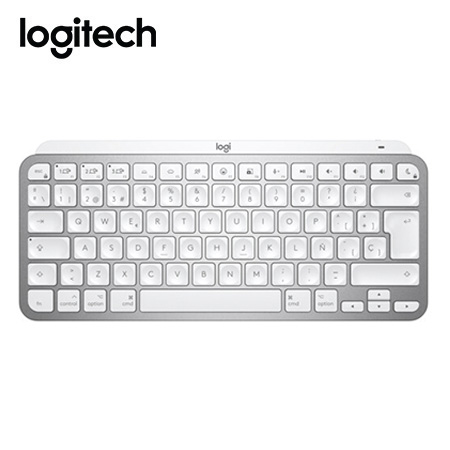 Teclado Logitech MX Keys Mini Multi-Device BT Iluminado Pale Grey SP (920-010477)