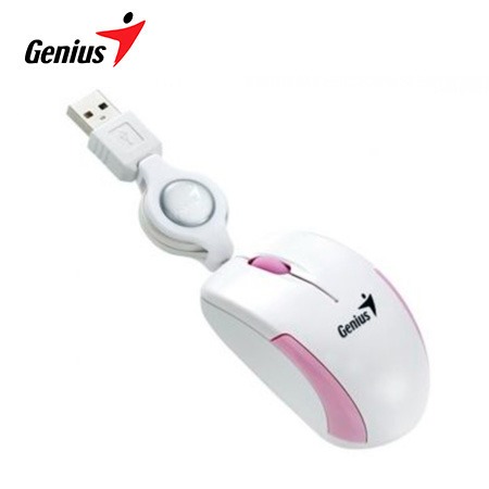 Mouse Genius Micro Traveler V2 USB Pink (0027822)