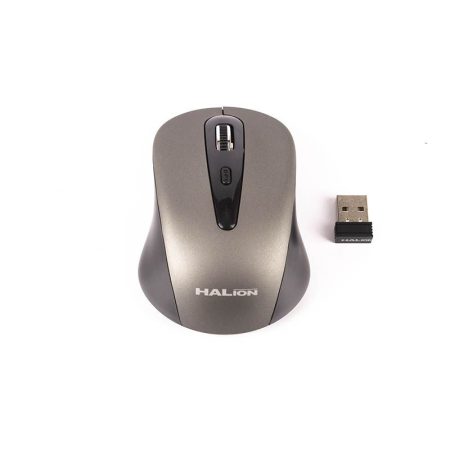 Mouse Halion Rexon Inalambrico HA-2118 Gris/Negro