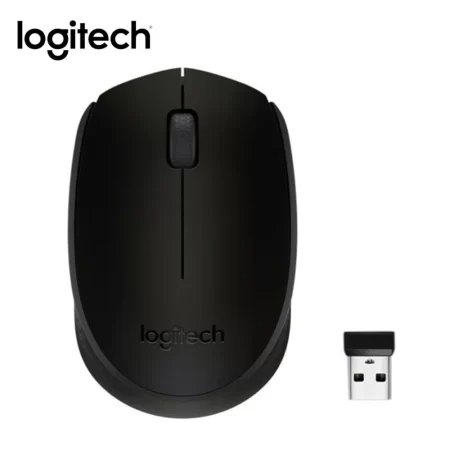 Mouse Logitech M170 Wireless Black (910-004940)