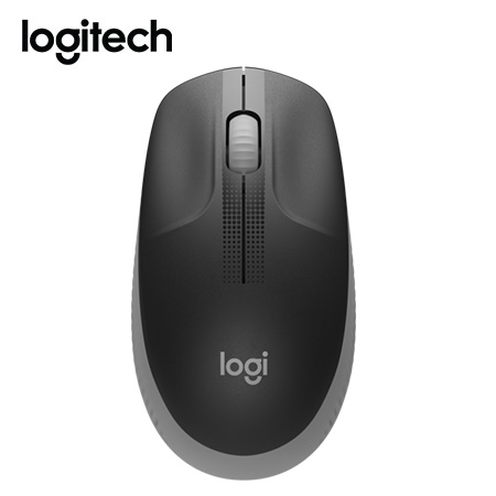Mouse Logitech M190 Wireless Full-Size Charcoal (910-005902)