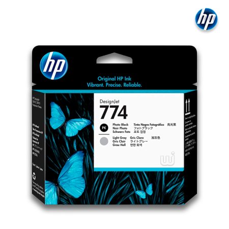Cabezal HP 774 (P2W00A) Ph Black & Lt Gray Design Z6810