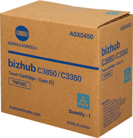 Toner Konica Minolta TNP48C Cyan 10,000 páginas
