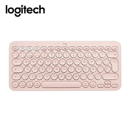 Teclado Logitech K380 Multi-Device BT Rose SP (920-009594)