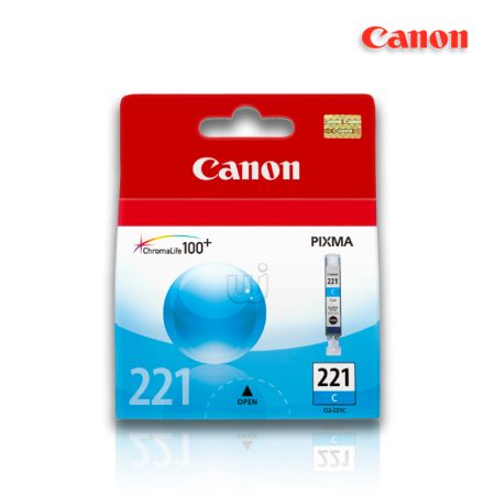 Tinta Canon CLI-221 Cyan 9ML 210Pag iP4600 MP540