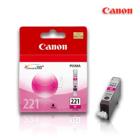 Tinta Canon CLI-221 Magenta 9ML 210Pag iP4600 MP540