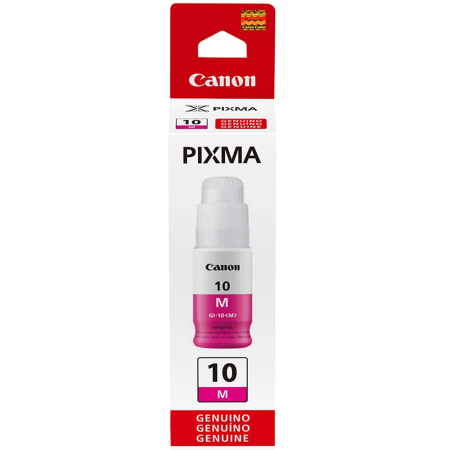Tinta Canon GI-10M Magenta 70ML 7,700 Pag.  Pixma G5010