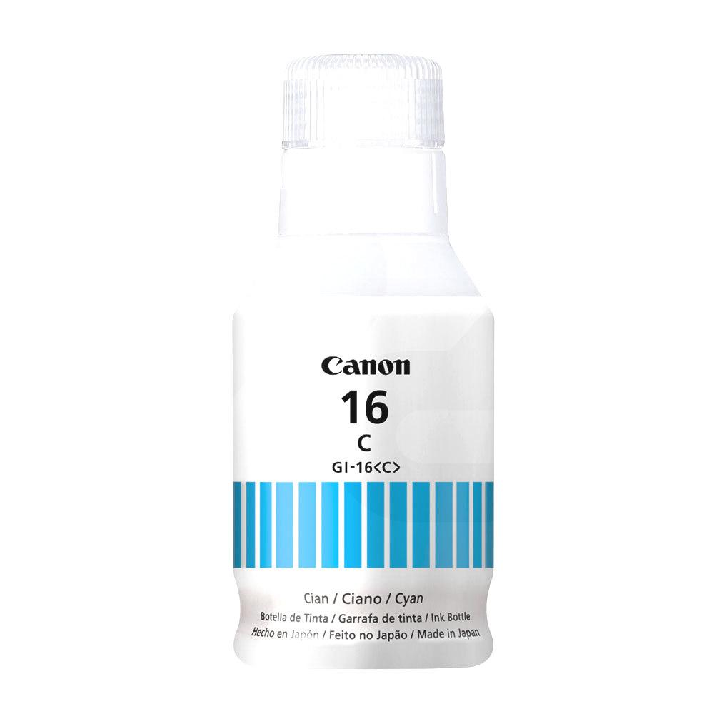 Tinta Canon GI-16C Cyan 70ML 6,000 Pag. Pixma GX6010