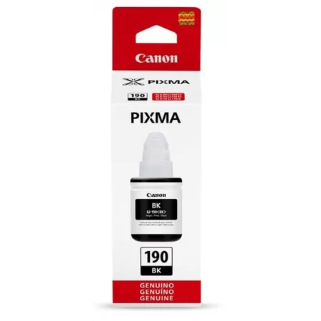 Tinta Canon GI-190BK Negro 135ML 6,000 Pag. G2100, G3100