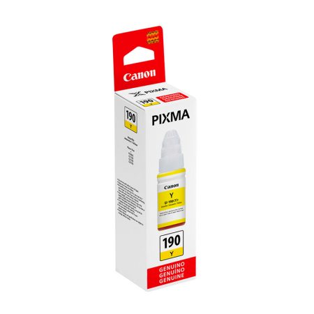 Tinta Canon GI-190Y Yellow 70ML 7,000 Pag. G2100, G3100