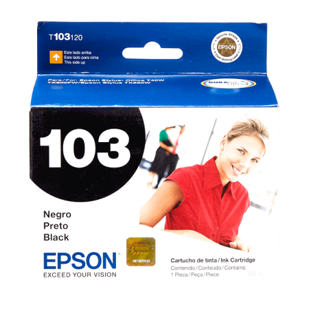 Tinta Epson T103120 (103) Negro 995 Pag