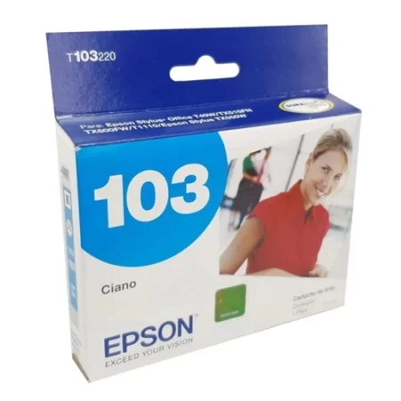 Tinta Epson T103220 (103) Cyan 805 Pag