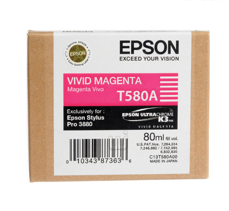 Tinta Epson T580300 Magenta (80ML) 720 Pag