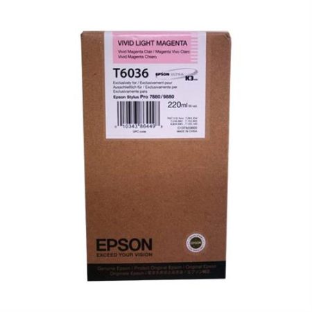 Tinta Epson T603600 Vivid Light Magenta (220ML)