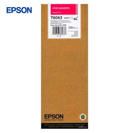 Tinta Epson T606300 Vivid Magenta (220ML)