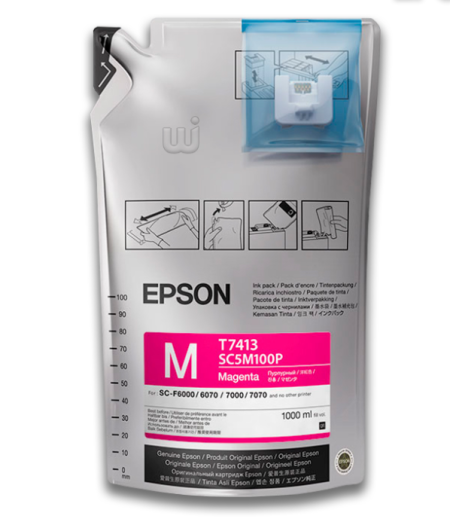 Tinta Epson T741300 Magenta 1LT SureColor SC-F6000