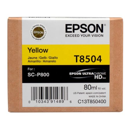 Tinta Epson T850400 Yellow 80ML SC-P800