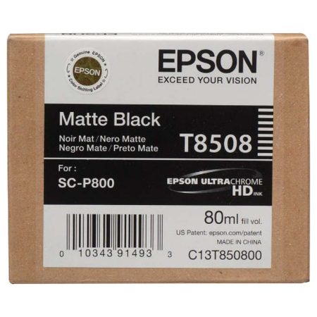 Tinta Epson T850800 Matte Black 80ML SC-P800