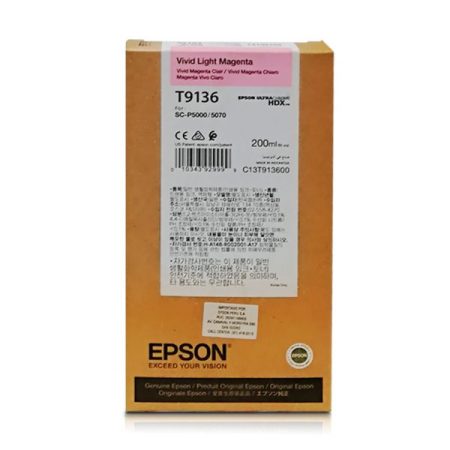 Tinta Epson T913600 Vivid Light Magenta (200ML)