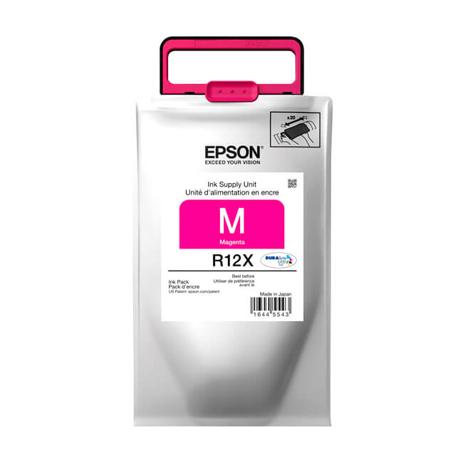 Tinta Epson TR12X320 (R12X) Magenta 20,000 Pag. WF-R5690
